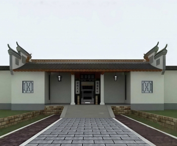 Chinese Style Facade Element-ID:610394957