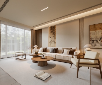 Modern A Living Room-ID:399772887