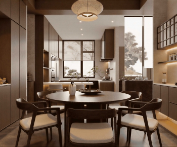 New Chinese Style Dining Room-ID:507946019