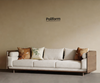 New Chinese Style Three-seat Sofa-ID:117300999