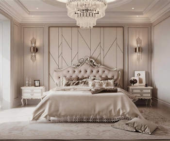 European Style Bedroom-ID:552082064