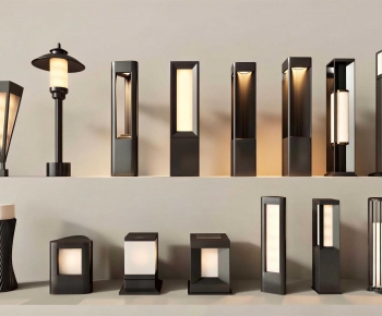 Modern Outdoor Light-ID:676040894