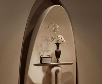 Wabi-sabi Style Console-ID:544459874