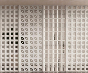 Modern Cement Brick Screen Partition-ID:917531013