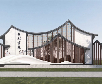 New Chinese Style Landscape Wall-ID:269498118