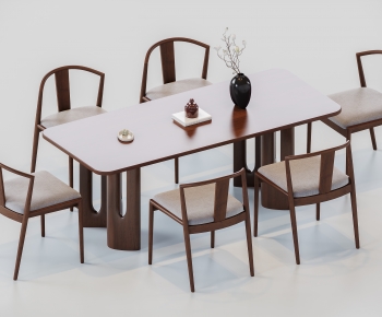 Modern Dining Table And Chairs-ID:491991074