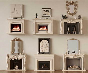 French Style Fireplace-ID:457387923