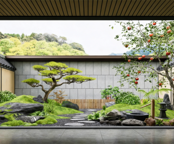 Japanese Style Courtyard/landscape-ID:573354966