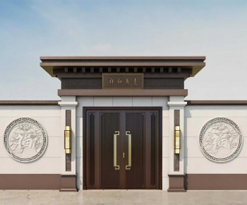 New Chinese Style Gate-ID:902905941