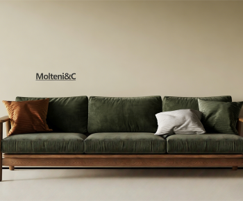 Modern Three-seat Sofa-ID:614290233