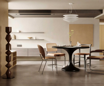 Wabi-sabi Style Dining Room-ID:747720005