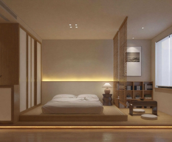 Japanese Style Bedroom-ID:193768988