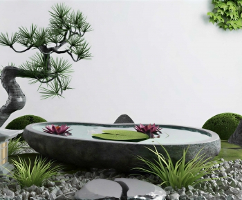 New Chinese Style Garden-ID:996093035
