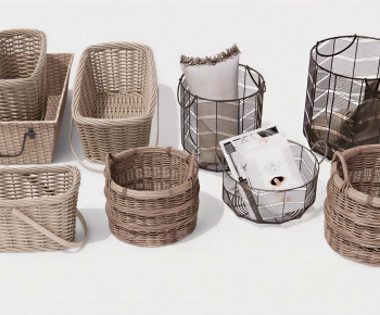 Japanese Style Storage Basket-ID:193167928