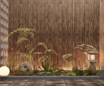 Japanese Style Plant Landscaping-ID:341010091