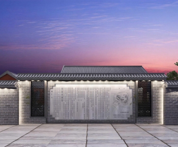 Chinese Style Landscape Wall-ID:818490033