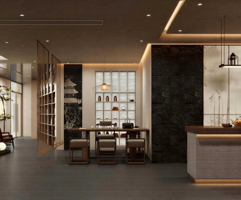 New Chinese Style Tea House-ID:714127068
