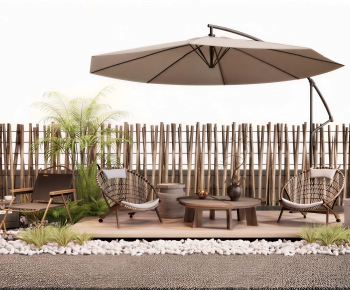 Wabi-sabi Style Outdoor Tables And Chairs-ID:110584023