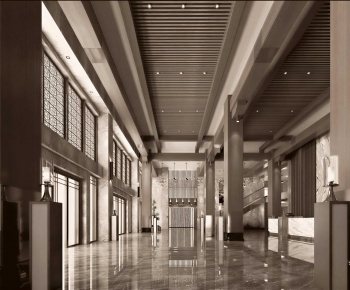New Chinese Style Lobby Hall-ID:315484054