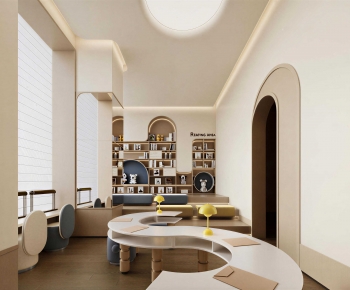 Modern Children's Reading Room-ID:566135884