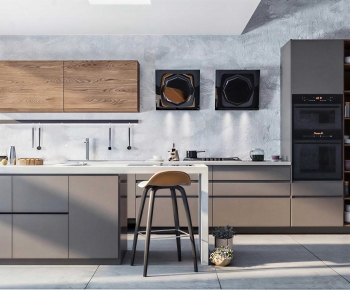 Industrial Style Dining Room-ID:204633002