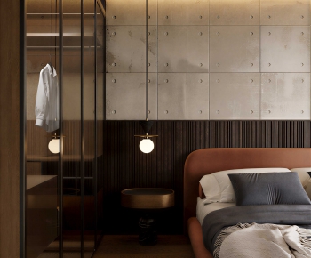 Industrial Style Bedroom-ID:209454065