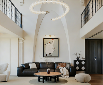 French Style A Living Room-ID:787301062