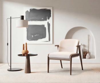Wabi-sabi Style Lounge Chair-ID:243247033