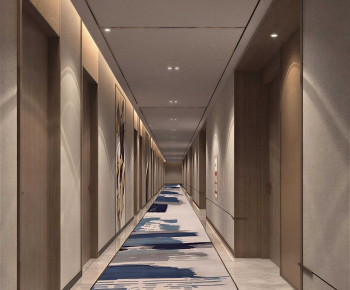 New Chinese Style Corridor-ID:428600355