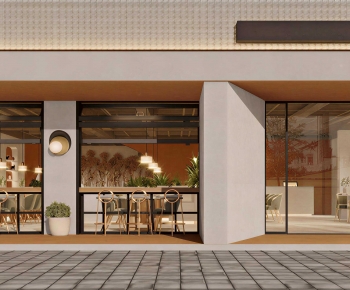 Wabi-sabi Style Facade Element-ID:497724064