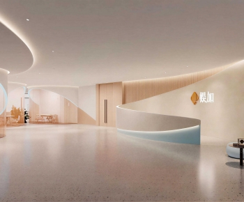Modern Office Reception Desk-ID:461533073