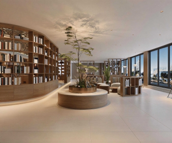 Modern Bookstore Book Bar-ID:468087916