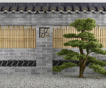 New Chinese Style Courtyard/landscape-ID:135310892