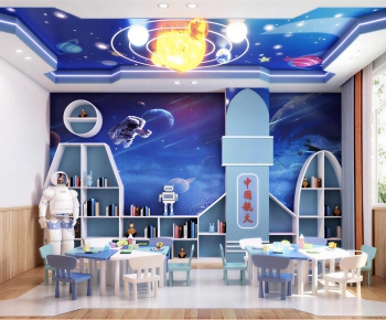 Modern Kindergarten Classrooms-ID:383573066