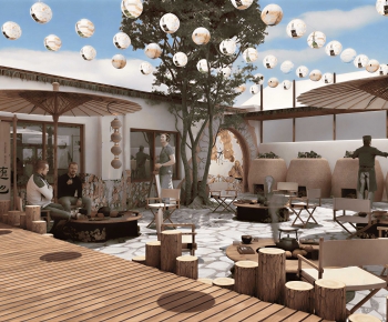 New Chinese Style Courtyard/landscape-ID:252281902