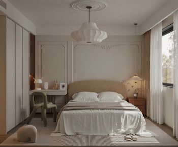 Wabi-sabi Style Bedroom-ID:216376078