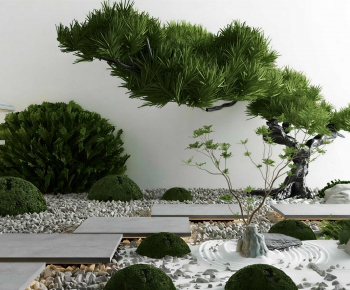 Japanese Style Courtyard/landscape-ID:253073933