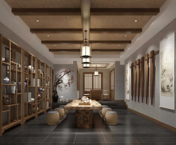 New Chinese Style Tea House-ID:400325061