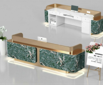 Modern The Reception Desk-ID:851603988