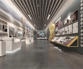 Modern Exhibition Hall-ID:749133119
