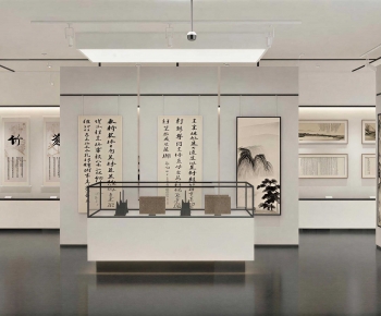 New Chinese Style Exhibition Hall-ID:823853025