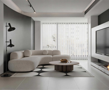 Modern A Living Room-ID:466527948