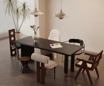 Modern Dining Table And Chairs-ID:845571993
