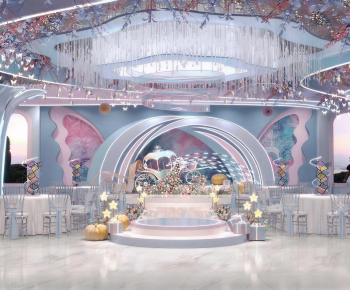 Modern Banquet Hall-ID:898622993