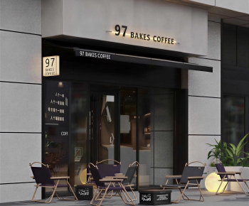 Modern Facade Element-ID:141839986