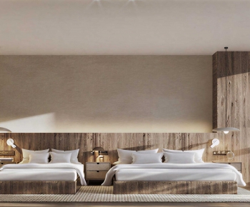 Wabi-sabi Style Guest Room-ID:533931971