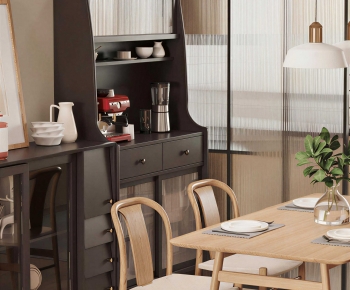 Japanese Style Dining Room-ID:741566903
