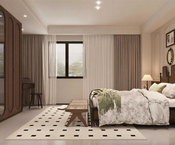French Style Bedroom-ID:238348017