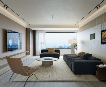 Modern A Living Room-ID:147098063