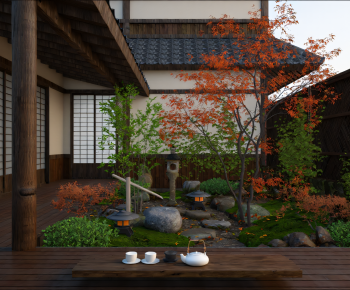 Japanese Style Courtyard/landscape-ID:771079116